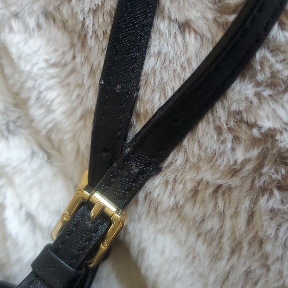 Tory Burch Black Tote Bag with Gold Accents - Picture 15 of 16